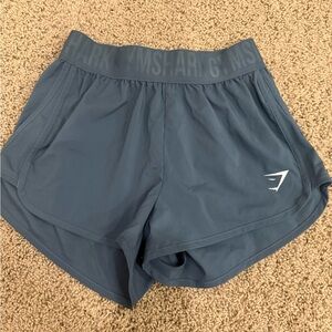 Gymshark Blue Athletic Shorts Lightweight Performance